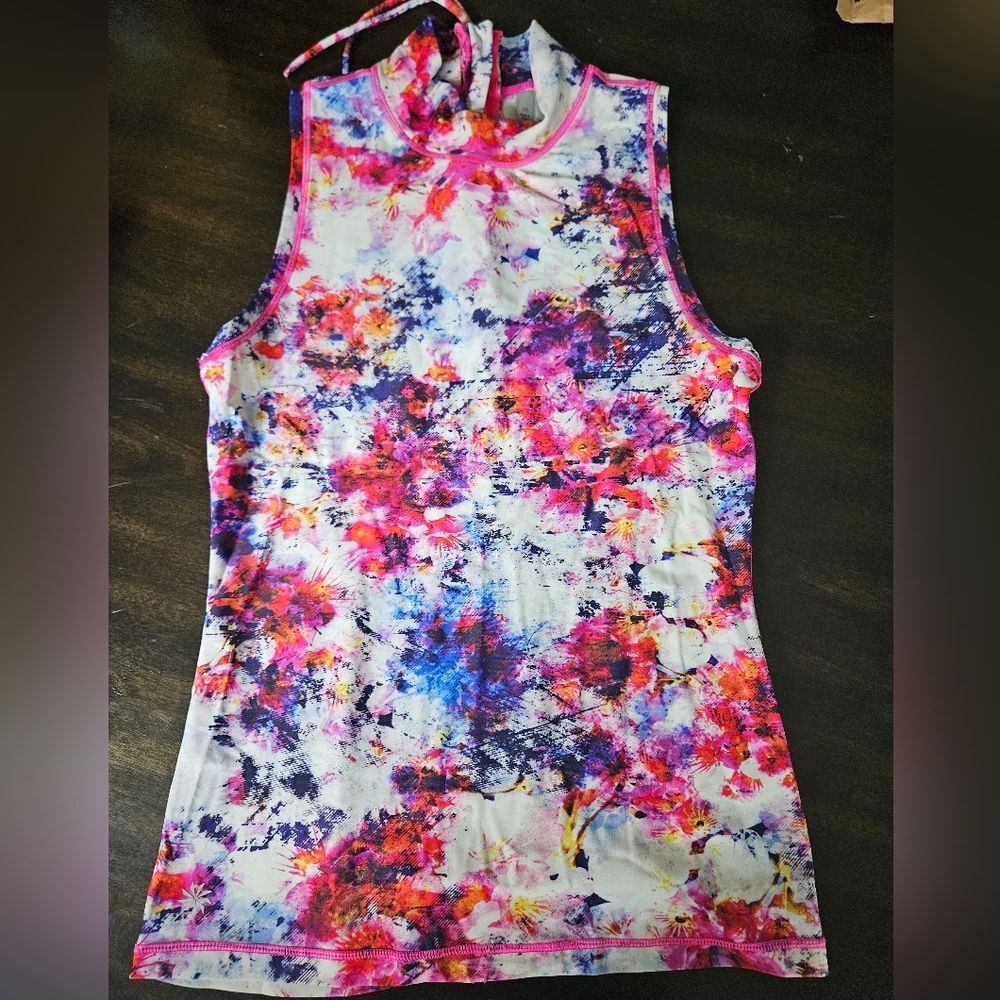 NWOT This Athleta Hypersonic tank top xs - Picture 5 of 9